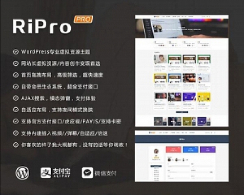 WordPress主题ripro8.9主题 真正的8.9非改版本的,此版已经破了授权,G11还在