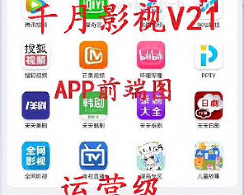 千月影视v21 2024年亲测 前端+后端+h5 无授权运营级 仅供学习研究使用